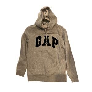 The Gap Gray Pullover Hoodie Mens XS